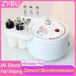3 In 1 Diamond Microdermabrasion Dermabrasion Vacuum Spray Acne Removal Facial Care Beauty Machine for Home Use Spa Face Peeling Skin Clean Exfoliating
