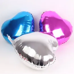 Foil Balloons Love Heart Shape Balloon Propose Balloon Wedding Valentine's Day Decorative Balloon Random Colour ZZ