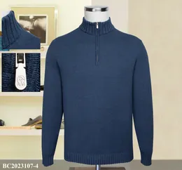 Męskie swetry miliarder Sweter kaszmirowy męski w 2023 roku zima moda utrzymywała ciepło elastyczne wysokiej jakości wysokiej jakości m4xl 230830