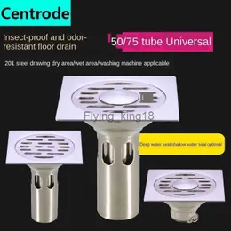 Shower toilet stainless steel floor drain deodorant core washing machine tee sewer kitchen bathroom cover LST230831