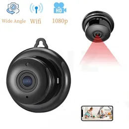 Mini Telecamere V380 Pro Telecamera Wifi HD Grandangolare IP Visione notturna Sicurezza Micro videocamera Home Smart CCTV Rilevazione di movimento Video DVR Cam 230830