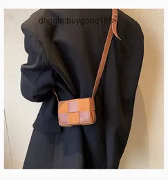 Designer Bag Tote Bags Candy Mini Jodie Summer Weaving Crossbody Design Luxury Contrast Color Checker Single Shoulder Bives Teen Intrecciato