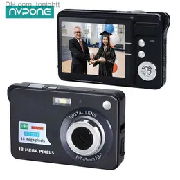 Camcorders Digital Camera Video Recorder Camcorder 18MP Foto 8x Zoom Anti-Shake 2,7 tum stor 720p TFT-skärm CMOS Micro Gift Q230831