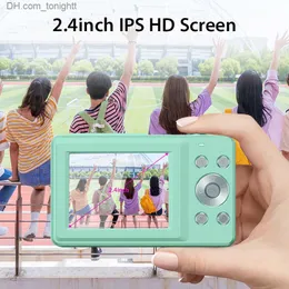 Camcorders 44MP 1080p Kids Digital Camera 2.4 -inch IPS HD Cartoon Photo Mini Lightweight с 16 -кратным подарком на день рождения для мальчиков Q230831