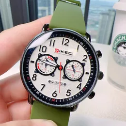 손목 시계 2023 브랜드 남성과 여성 쿼츠 시계 레저 세련된 실리콘 스트랩 손목 시계 고급 선물 시계 드롭 드롭