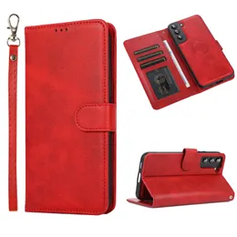 2in1 Detachable Magnetic Flip Stand Leather Cover for Samsung Galaxy A54 5G A34 A14 A13 A73 A53 A72 A52 A32 A42 A71 A51 A70 A50 Wallet Card Holder Phone Case Conque