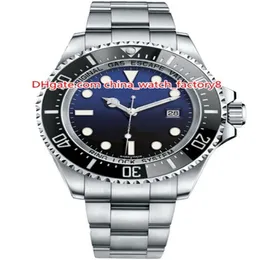 12 Style High Quality High Quality 44mm Sea-Dweller 116660 D-Blue 40mm 116600 43mm 126600 Ceramic Asia 2813 Automatic Mens Watch W177r
