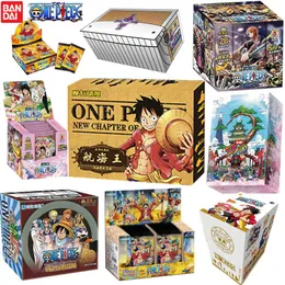 Cartoon Torms 2022 anime اليابانية One Piece Card Luffy Zoro Nami Chopper Franky New Collections Card Gamebles Battle Child Gift Toy T230301