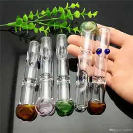 Flat mouth filter glass suction nozzle Glass bongs Oil Burner Glass Water Pipe Oil Rigs Smoking Rigs