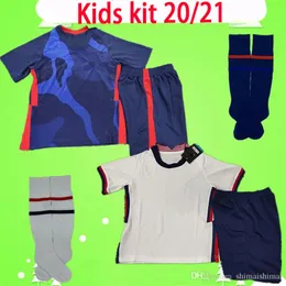 2020 2021 4 -gwiazdkowy zestaw dla dzieci koszulki piłkarskie w Ameryce koszule futbolu 20 21 chłopców ustawia narodową drużynę dla dzieci mundury do domu na bok WH300C
