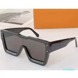 Gafas de sol Ciclón para hombres Z2188 Fashion Classic Black Frame Square Lens 4 Swarovski Elementos Hombres Gafas de sol diseñador al aire libre para al aire libre254H