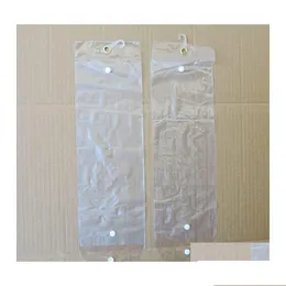Bolsas de embalagem Extensões de cabelo Pacote de plástico PVC com Pothhook 1226 polegadas para Wefts Button Drop Drop Deliver