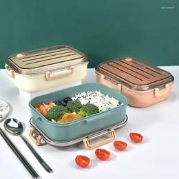 Set di stoviglie Creativo Scatola da pranzo sigillata in plastica di grande capacità Studente Bento Fashion Healthy