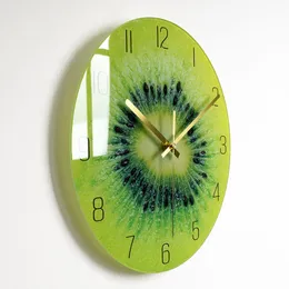 Wall Clocks Bedroom Glass Wall Clock Nordic Large Modern Kitchen Wall Clocks Thick Watches Novelty Living Room Watch Home Decor 230301
