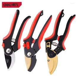 Professional Hand Tool Sets Deli Tools 8.5 Inches Garden Pruner Tree Branch Shears Secateur Pruning Clippers For Branches