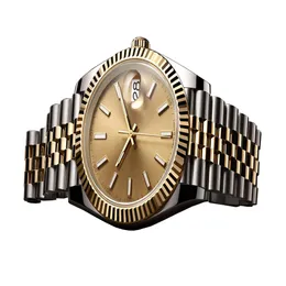 Halloween S Date 24 Hour Kerstmis 41 mm Watch Automatisch horloge roestvrij staals Black Dial Mens Sapphire horloges nieuw model 11663403