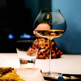 Tubblers francuskie konkurs sommelier ekskluzywny kieliszek do wina crus biały sherry cup rona Big Belly Rum Goblet Młody burgundowe szklanki 230228