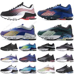 Top daha ucuz TN artı 2 Koşu Ayakkabıları Erkek Kadınlar Üçlü Siyah Beyaz Yeşil Mor Gray ESIGNER Platform Spor ayakkabıları Erkek Kadınlar TNS 2S OU342O