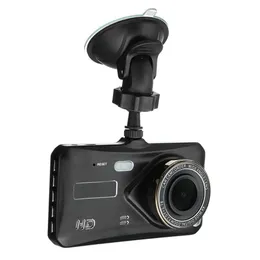 1080P Full HD Auto DVR Camera Touchscreen Auto Camcorder 2ch Driving Dashcam 4 inch 170 ° WDR Night Vision G-Sensor Parking Monito222LL
