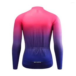 Jackets de corrida Wosawe Jerva de ciclismo de alta qualidade de manga longa MTB Roupes de bicicleta de bicicleta de roupas esportivas