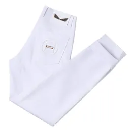 Jeans pour hommes printemps été mince Denim Slim Fit européen américain haut de gamme marque petit pantalon droit XW6005-1