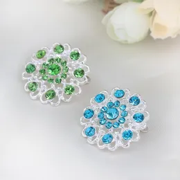 Kvalitet kristallblommor älskar brosches stift diamant brosch boutonniere stick corsage bröllop mode smycken smycken