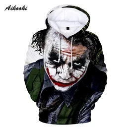 Aikooki New Joker Sweatshirts Men Brand Hoodies Men Joker Suicide Squad Deads 3Dプリンティングパーカー男性カジュアルトラックスーツ
