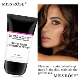 Fondotinta Primer Face Po Finish Primer Soft Tube Pack Idratante Lozione per l'isolamento dei pori invisibili Miss Rose Makeup Drop Delivery Dhdly