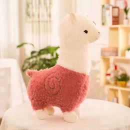 Stuffed Animals 6 colors Alpaca Soft Plush Toys Llama Arpakasso Stuffed Animal Kawaii Cute for Kids Christmas gifts 28cm
