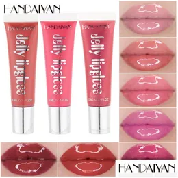 Lip Gloss Handaiyan Fler Plump Natural Squeeze Lipgloss Containers Moisturizer Nutritious 12 Different Color Coloris Makeup Lips Dro Dh6Ym