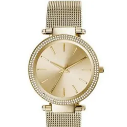 Drop M3367 M3368 M3369 Mujer de calidad superior Reloj de cuarzo Diamond Wall Wall Watch Watch de acero inoxidable Box280f