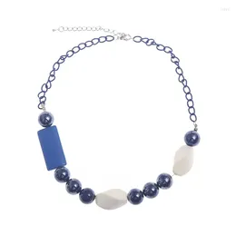 Anhänger Halsketten Trendy Acryl Perle Perlen Halskette Für Frauen Schmuck Kette Geschenke Vintage Nette Mode Schmuck Zubehör 2023