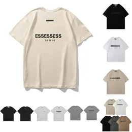 ESS MENS Damesontwerpers T shirts voor man S Summer Fashion Essen Tops Luxurys Letter T -shirts Kleding Polo's Kleding Mouw Mouwbeer T -shirt T -stukken