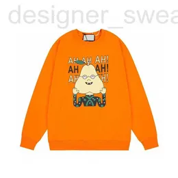 Women's Hoodies Sweatshirts Designer Rätt version av den verifierade 2022 Autumn and Winter Sweater Cartoon Sydney Mönster är samma för män kvinnor QDRG