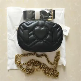 고품질 Marmont 핸드백 여성 허리 가방 디자이너 Marmont Waist Bag Fanny Packs Lady 's Belt Bags 여성 유명한 CH223G