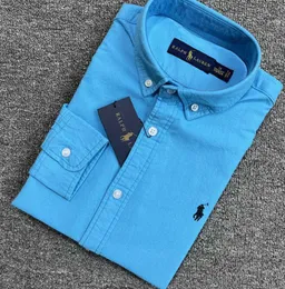 2023 Little Horse Mens Shirt Polo Polos Business Business Autumn Spetumn Men Casual Loose Trend 26ess