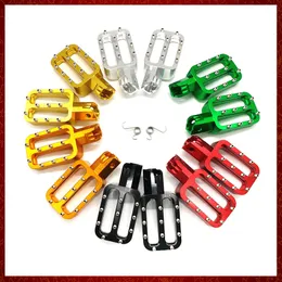 Black Footpegs Foot Rest For Chinese 50cc 70cc 90cc 110cc 125cc 140cc 150cc 160cc Pit Dirt Bike Thumpstar XR CRF 50 70 SSR TTR MJT01