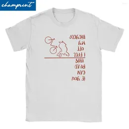 Herren-T-Shirts „I Fell Of My Bicycle“-Shirt für Männer und Frauen, Baumwolle, Vintage-T-Shirt, Badum La Linea, Lineman, Cartoon-T-Shirts, Übergröße