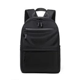 Factory Cargo Backpack Male Large Capacity Commuting Versatile 14-inch Simple Printable Schoolbag for Junior High School Students Female 230301