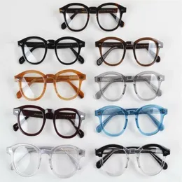 Lemtosh Glasses Frame Lense claro Johnny Depp óculos miopia óculos retro oculos de grau homens e mulheres miopia óculos de miopia quadro 213k