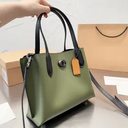 coache bag Dsigner Tote Women coachshoulder bag Coaches Bags Handbag Fashion Classic Large Capacity Lettering Pattern Solid Color Travel Bag Green 812 578