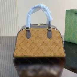 패션 더플 백 Crossbody 가방 디자이너 G Trefoil 핸드백 여자 미니 어깨 여행 가방 볼링 보스턴 가방 망 수하물 핸드백