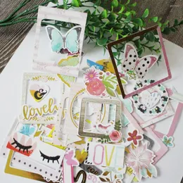 Подарочная упаковка путешественника Po рама золотой маркировка наклейка детей DIY Scrapbook Material День рождения /мобильный телефон /подарочная карта