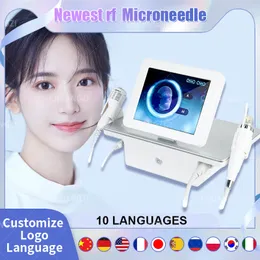 RF Fractional Microneedle Machine Beauty Items Design Handle With 4 Tips Fractional Facial Care Body Stretch Marks Removal