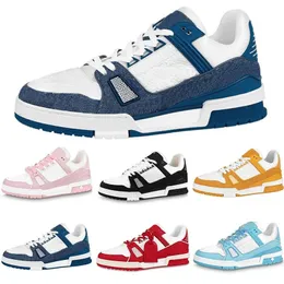 2023 Designer Trainer Sneakers Chaussures dcontractes Schwarz Herren de Femme Plateforme Mode Low Top Schuh Rot Grün Cuir Gummi Walking Outdoor EUR 36-45 B9