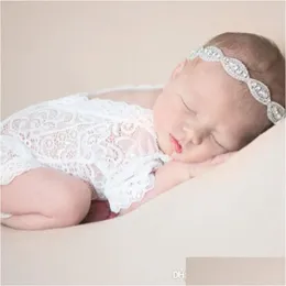 Rompers Fashion Baby Romper Newborn Lace Petti Infant Girl Jumpsuit Toddler Birthday Outfit Clothing Drop Delivery Kids Maternity Jum Dhdg4