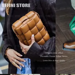 Bottega Crossbody Bags Frau Designer Luxus Handtaschen Geldbörsen Frauen Mode Plaid echtes Kissen echte Leder -Umhängetasche Klapptasche Tasche Brieftaschen Rucksack effini