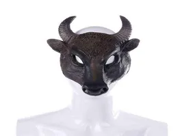 Halloween Bull Head Face Face Mask Máscaras de Cosplay Máscaras de terror formam o Halloween Masque Party Decoration L2207114009987