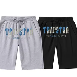 Trapstar Simple Letter Handduk Men trycker Shorts Summer Relaxed Casual Men's Women Capris