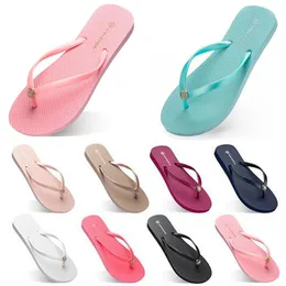 Modische Hausschuhe, Flip-Flops, Damen, Herren, Grün, Gelb, Orange, Marine, Bule, Weiß, Rosa, Braun, Sommer-Slipper für Strand-Indoor-Chaussures